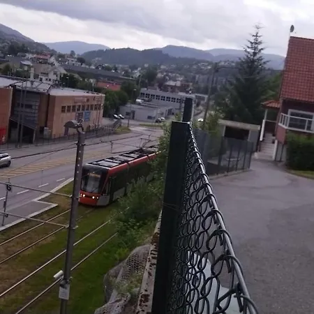 公寓 Kjellerleilighet I Fana Til Leie-med Gratis Parkering Og Mange Kollektiv Reisemuligheter 卑爾根